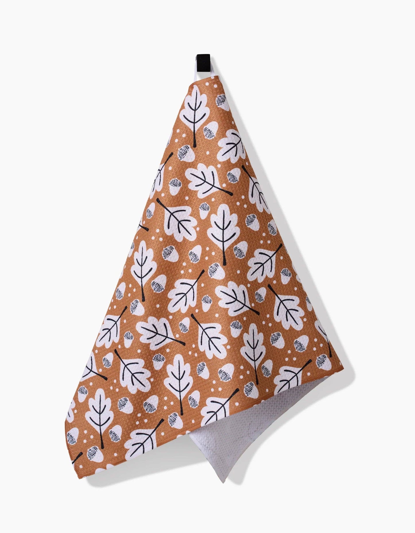 Falling Acorns Tea Towel