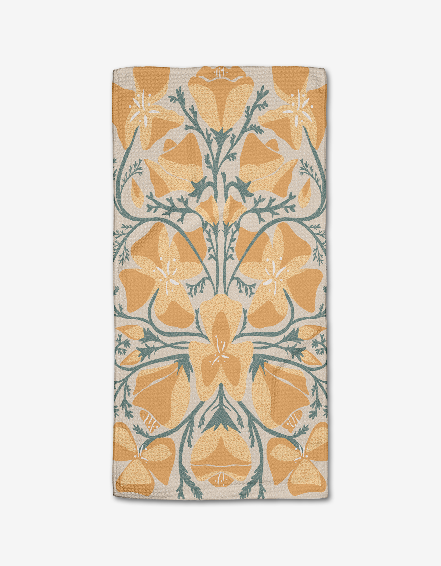 Golden Poppy Bar Towel