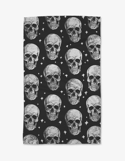 Skulls Tea Towel