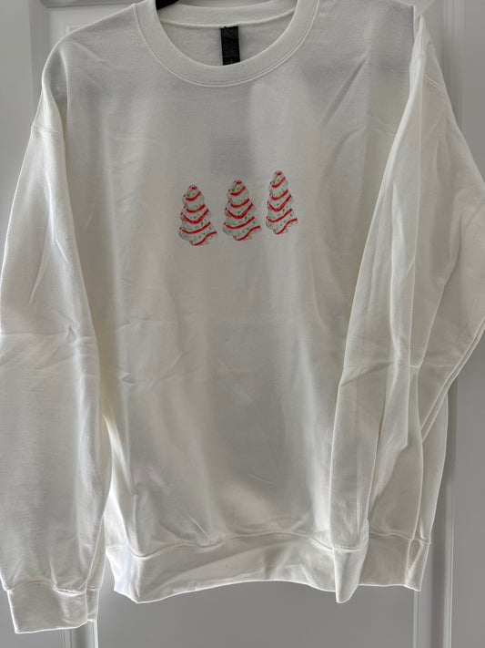 Christmas Tree Cake Crewneck