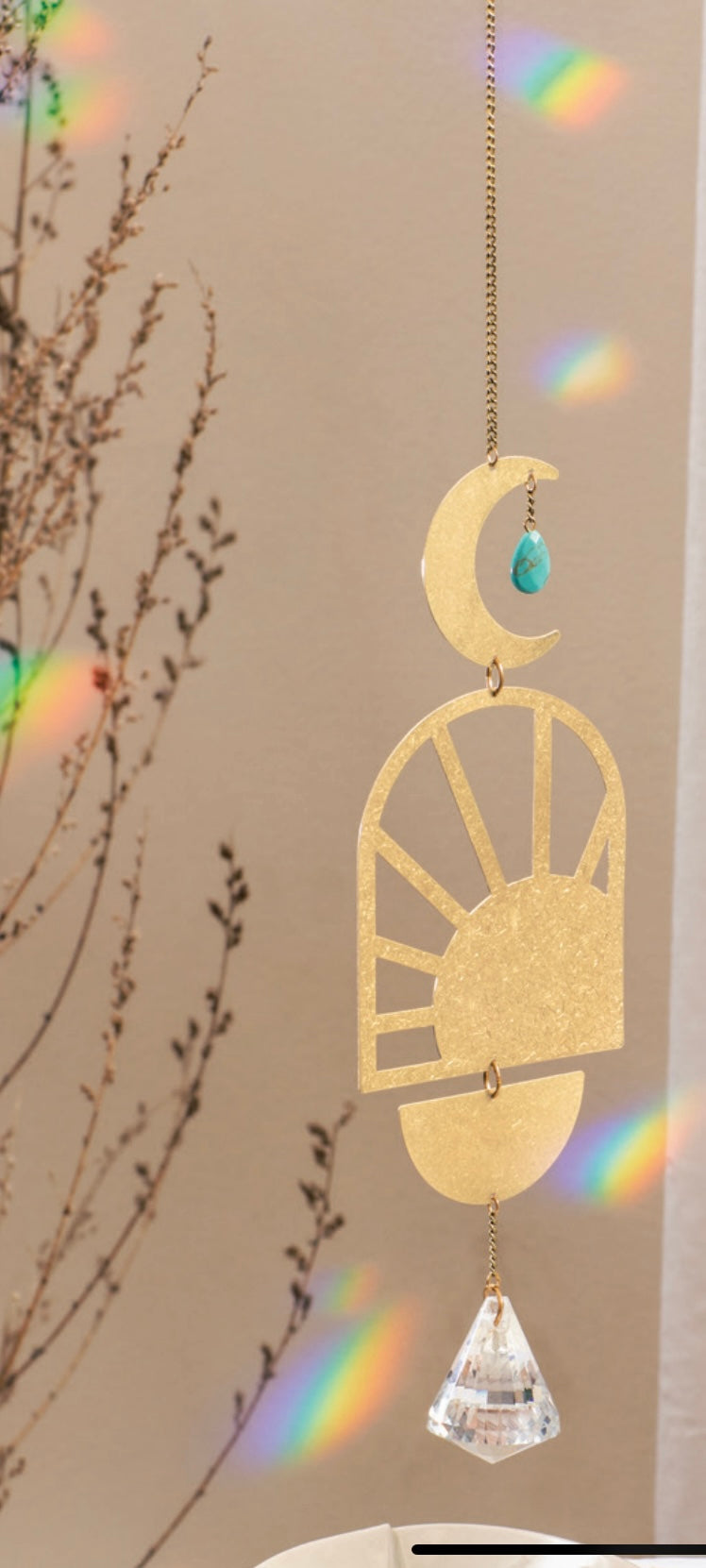 Sunshine/Turquoise Suncatcher