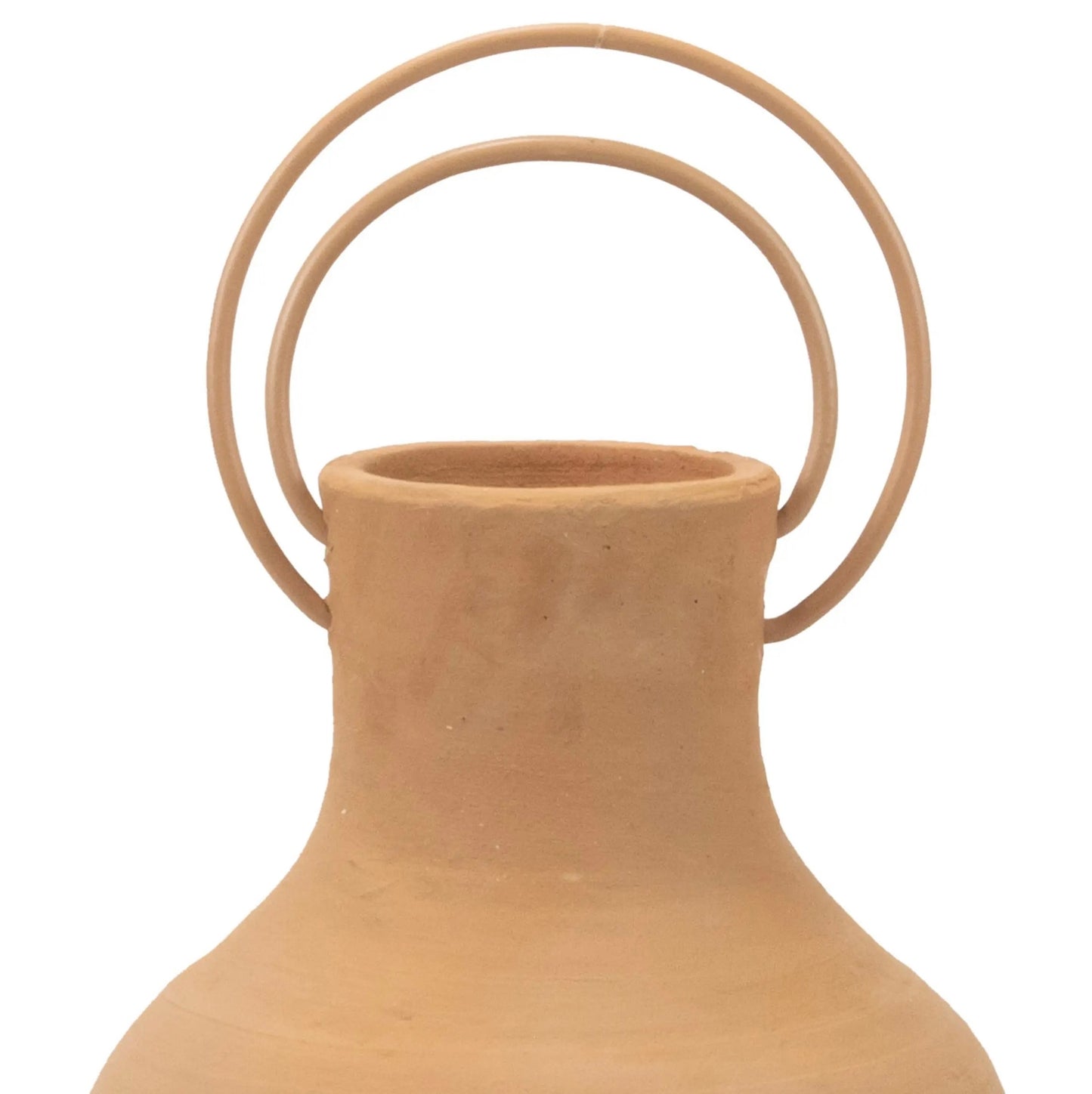 Terracotta Deco Vase