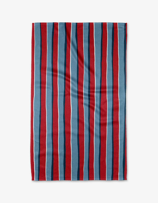 Star Spangled Stripes Tea Towel