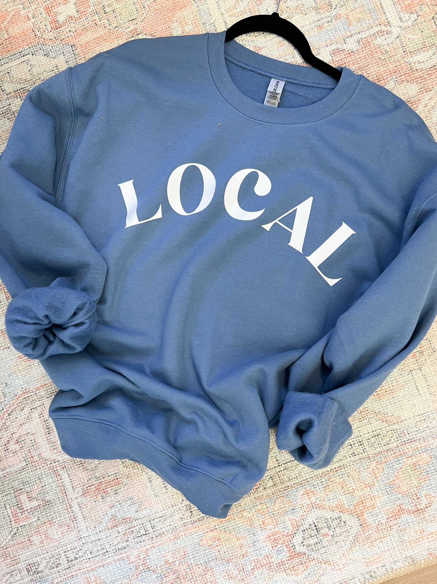 “LOCAL” crewneck