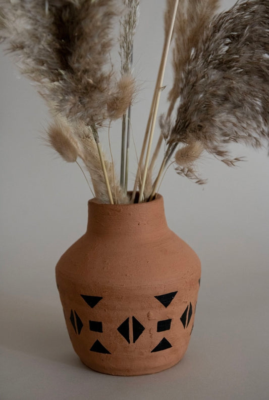 Sierra Terracotta Bud Vase