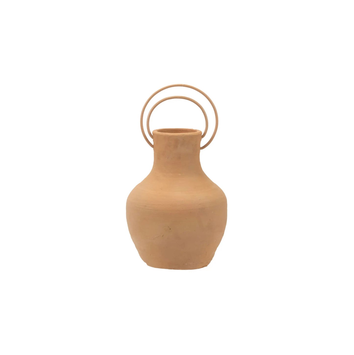 Terracotta Deco Vase