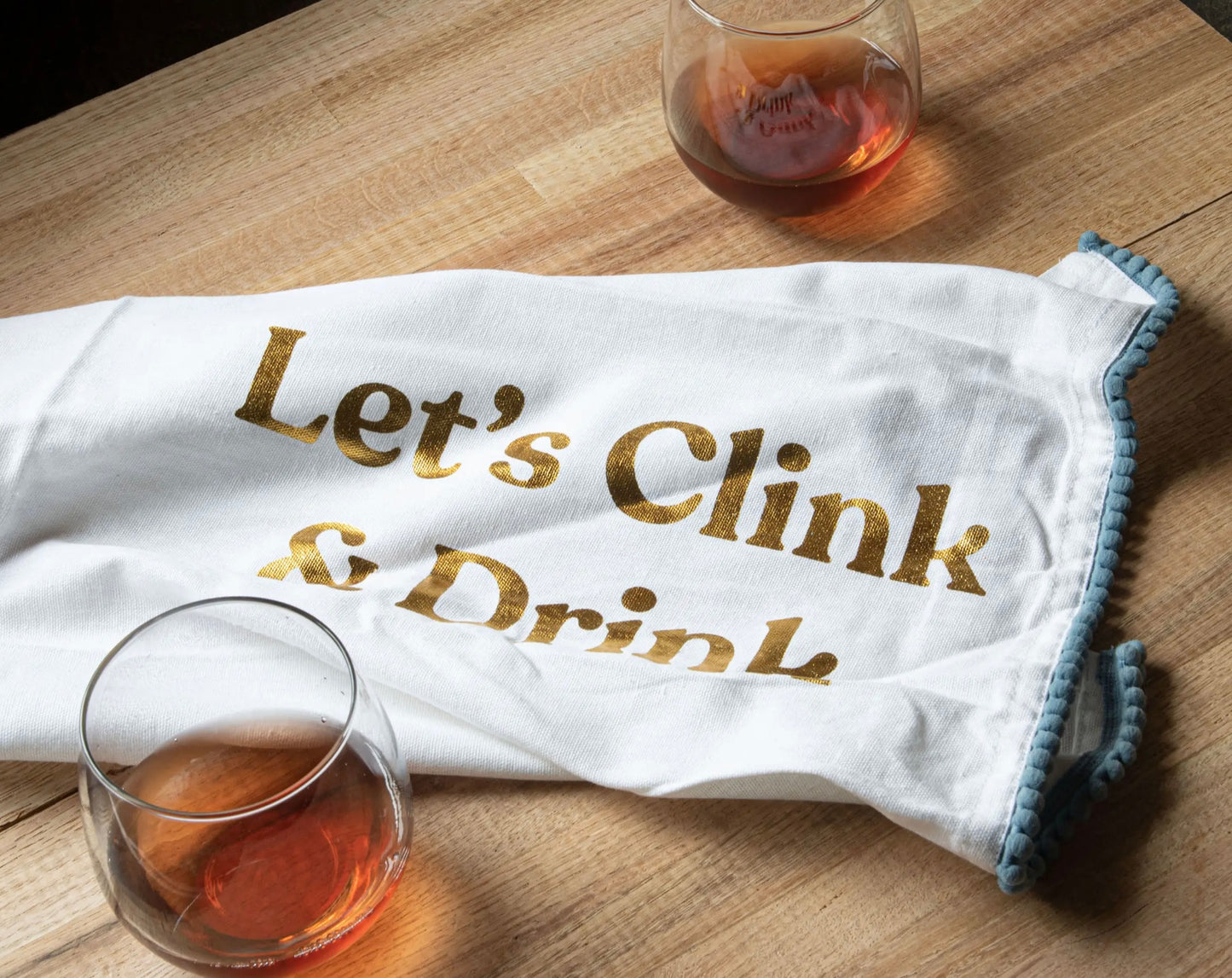 Let’s Clink & Drink Tea Towel