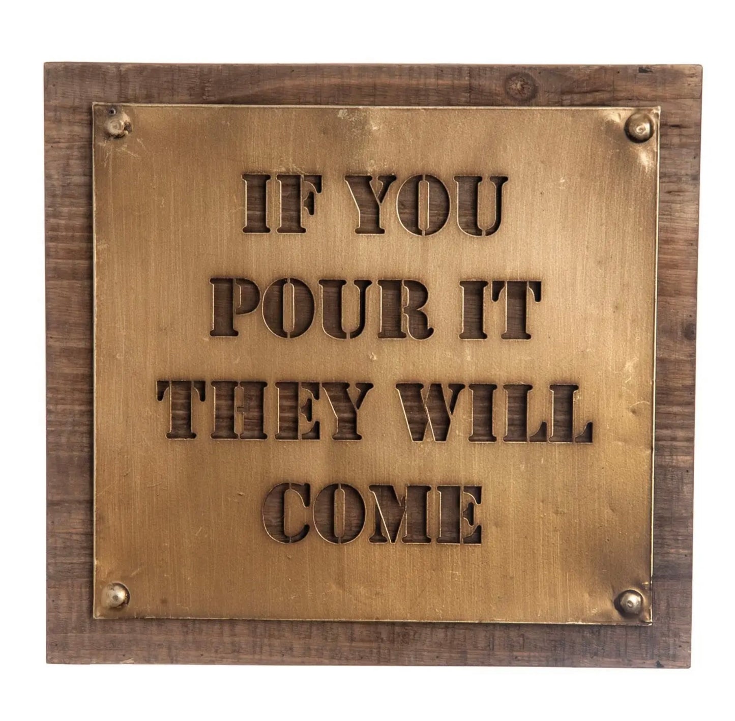 Pour It Wall Art