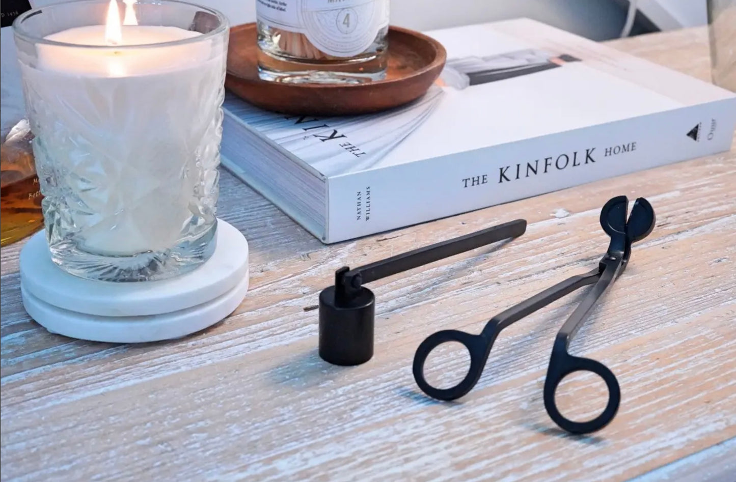 Matte Black Candle Snuffer