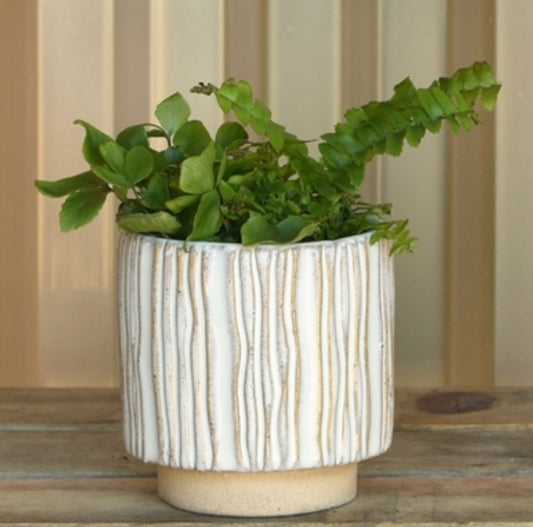 Ramos Vertical Stripe Cachepot