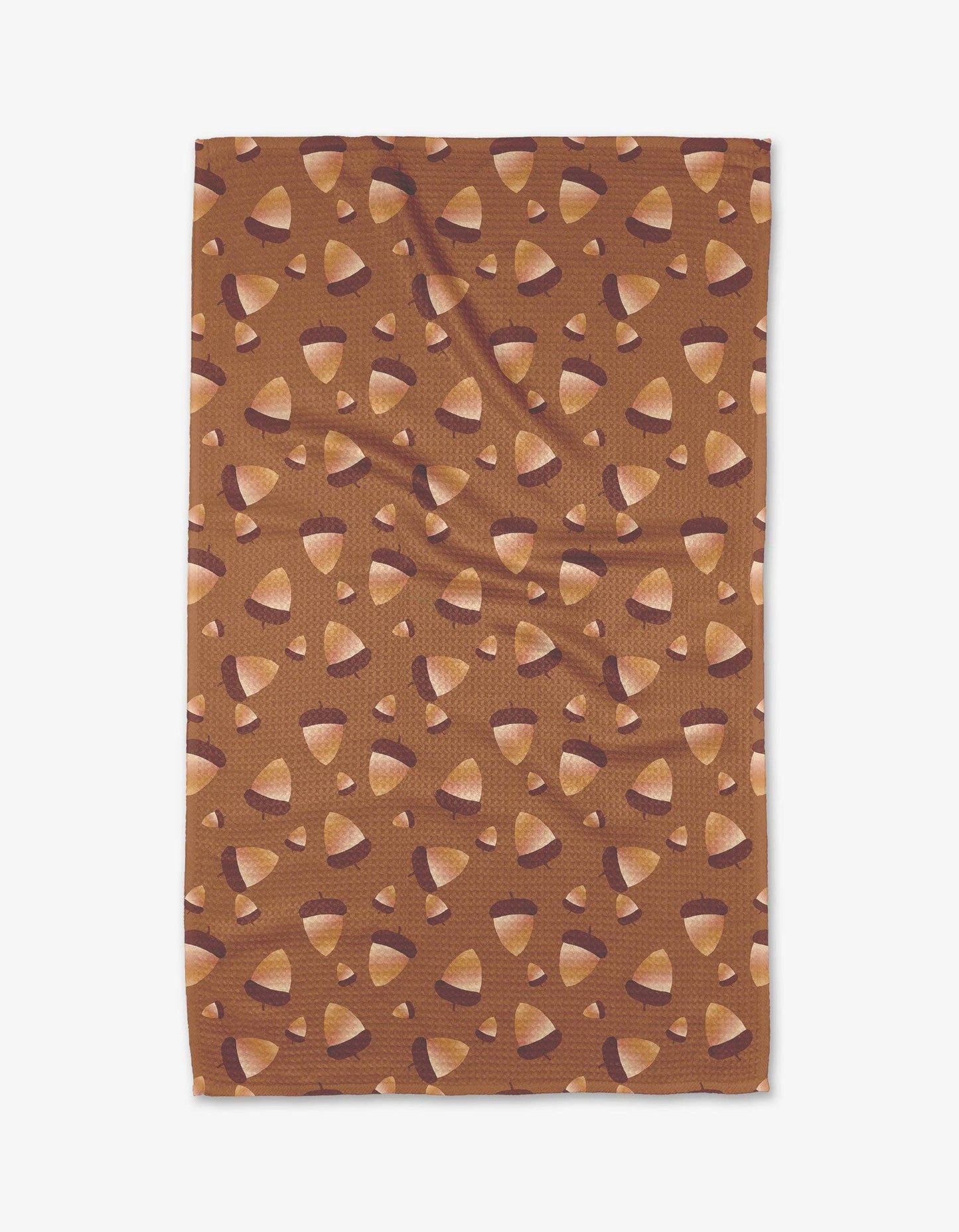 Autumn Acorns Tea Towel